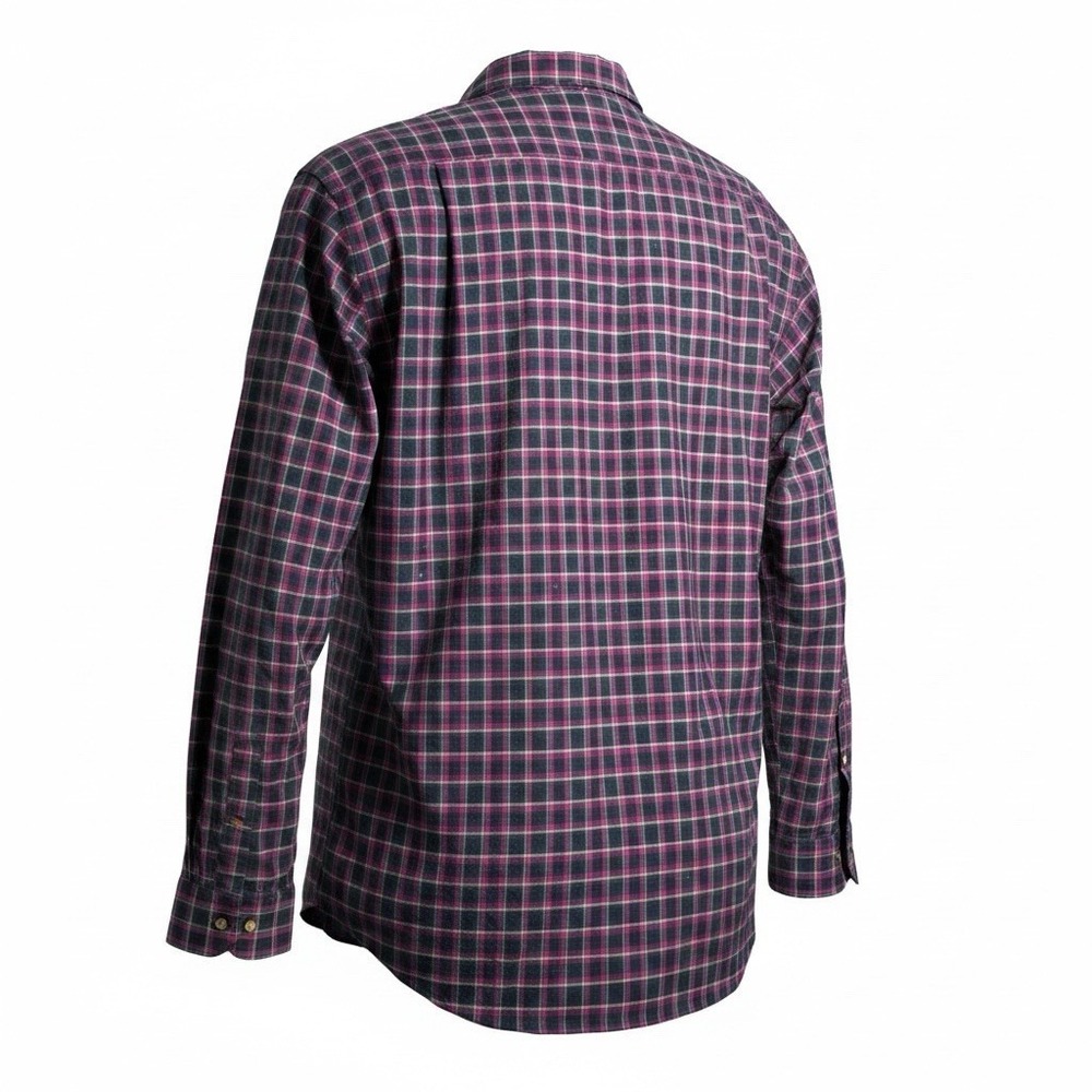 Enro Men's Plaid Button Up Shirt XL Tall Big & Tall Cotton Long Sleeve - Picture 3 of 7